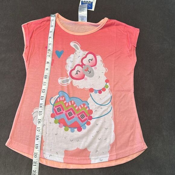Girl’s Jellifish Kids Llama Pajama Set 3 Piece Size 10 NWT - Picture 6 of 14